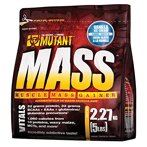 Mutant Mass 2.27kg Vanilla Ice Cream | High-Quality Vitamins & Supplements | MySupplementShop.co.uk