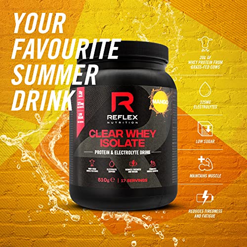 Reflex Nutrition Clear Whey 510g Mango | High-Quality Whey Proteins | MySupplementShop.co.uk