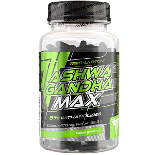 Trec Nutrition Ashwagandha Max - 60 caps | High-Quality Combination Multivitamins & Minerals | MySupplementShop.co.uk