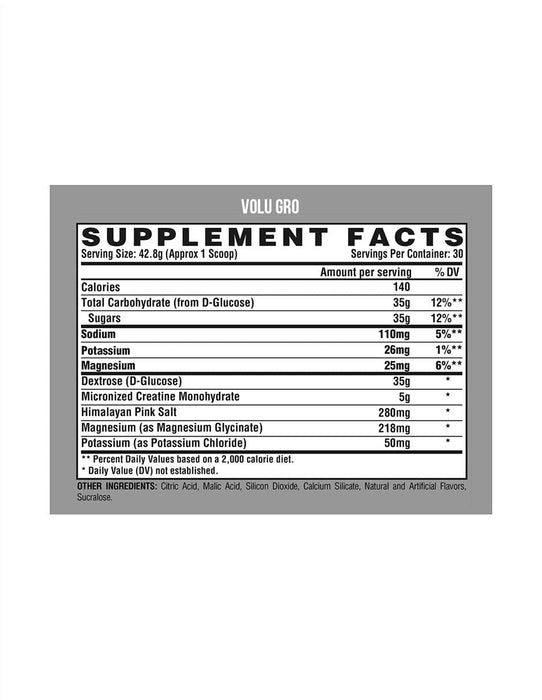 Nutrex Volu Gro, Orange Mango - 1284 grams - Creatine Supplements at MySupplementShop by Nutrex