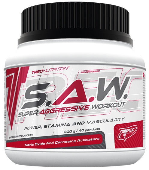 Trec Nutrition S.A.W. Powder, Wildberry - 200 grams - Nitric Oxide Boosters at MySupplementShop by Trec Nutrition