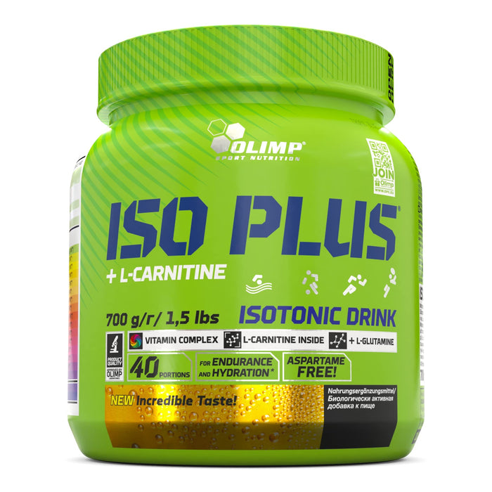 Olimp Nutrition Iso Plus, Tropic Blue - 700 grams | High-Quality Pre & Post Workout | MySupplementShop.co.uk