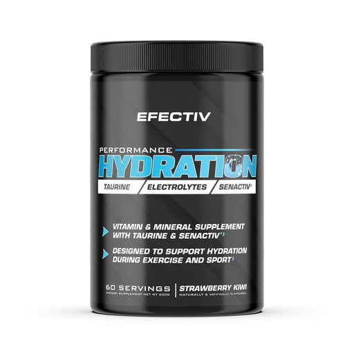 Efectiv Nutrition Performance Hydration 600g Strawberry Kiwi - Sports Supplements at MySupplementShop by Efectiv Nutrition