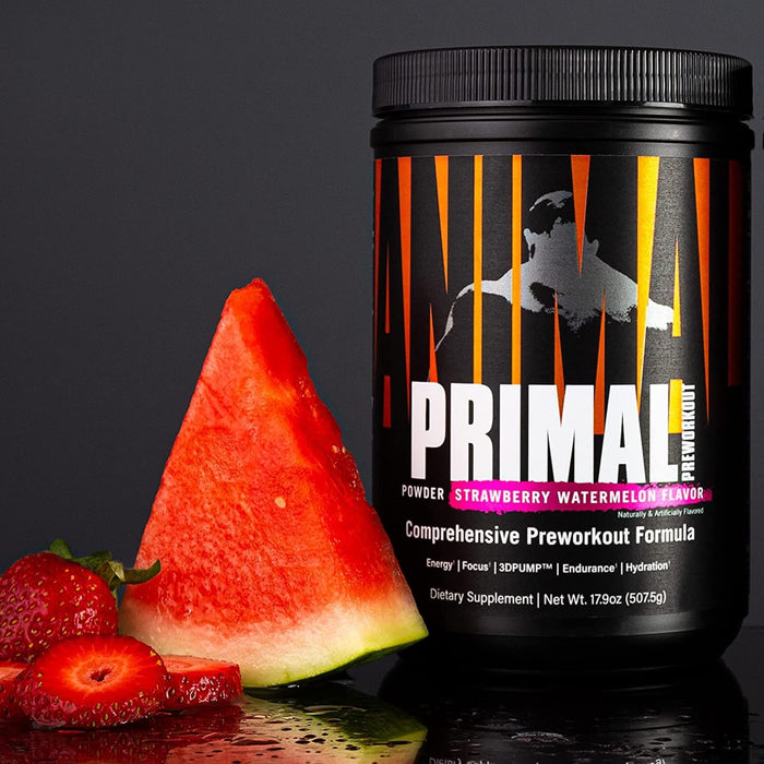 Animal Primal Preworkout Powder, Strawberry Watermelon - 507g - Pre Workout at MySupplementShop by Universal Nutrition