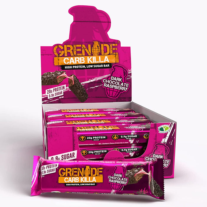 Grenade Carb Killa High Protein Bar 12 x 60g | High-Quality Protein Bars | MySupplementShop.co.uk