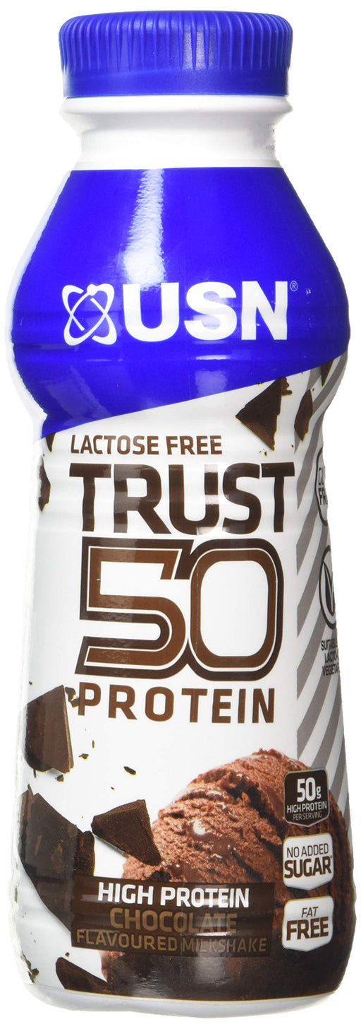 USN TRUST Protein 50 6x500ml Chocolate - Health & Personal Care at MySupplementShop by USN