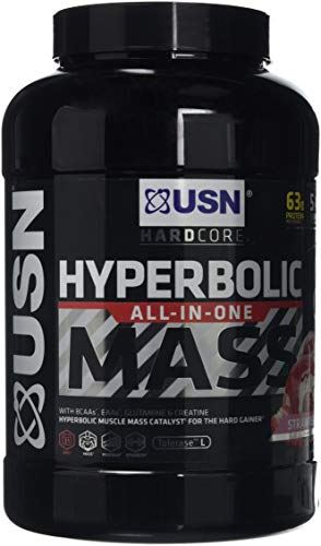 USN Hyperbolic Mass 2kg Strawberry - Sports Nutrition at MySupplementShop by Usn