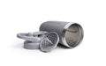 SmartShake Reforce Steel Shaker 900ml Grey | High-Quality Supplement Shakers | MySupplementShop.co.uk