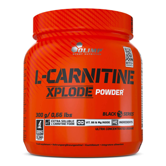 Olimp Nutrition L-Carnitine Xplode Powder, Orange - 300 grams | High-Quality Amino Acids and BCAAs | MySupplementShop.co.uk