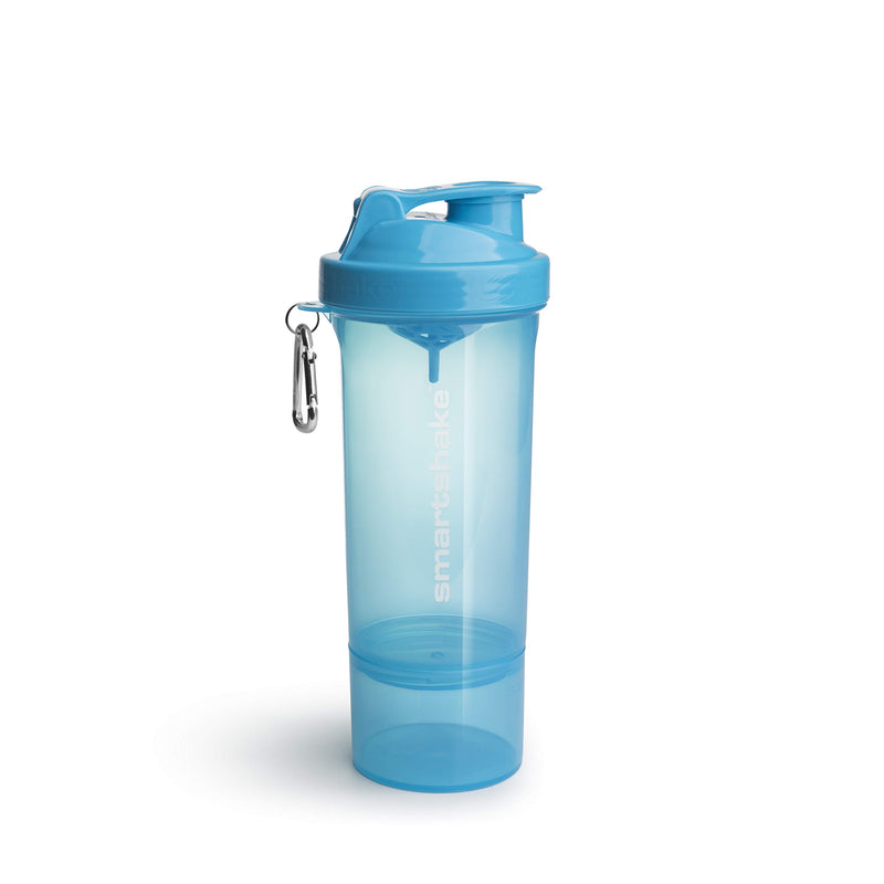 SmartShake Slim Series, Neon Blue - 500 ml. | High-Quality Accessories | MySupplementShop.co.uk