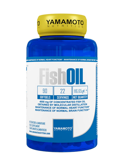 Yamamoto Nutrition Fish Oil - 90 softgels | High-Quality Combination Multivitamins & Minerals | MySupplementShop.co.uk