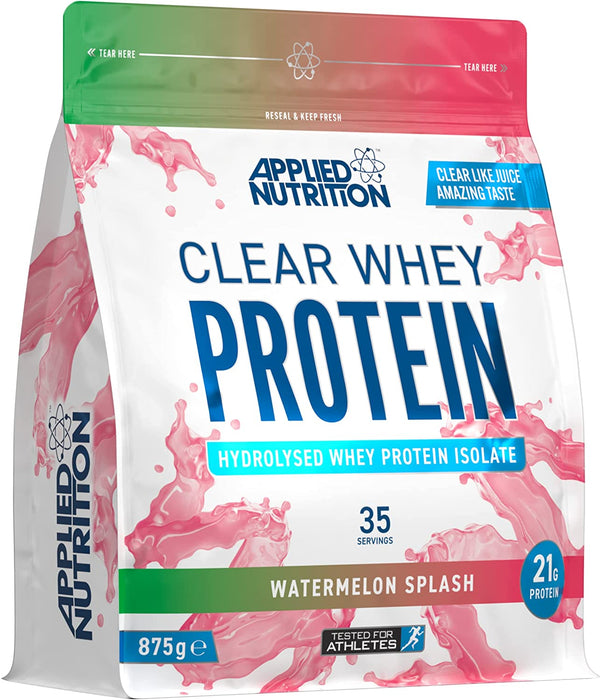 Applied Nutrition Clear Whey Isolate 875g | Refreshing High Protein Powder | High-Quality Sports Nutrition | MySupplementShop.co.uk