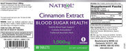 Natrol Cinnamon Extract, 1000mg - 80 tabs - Health and Wellbeing at MySupplementShop by Natrol