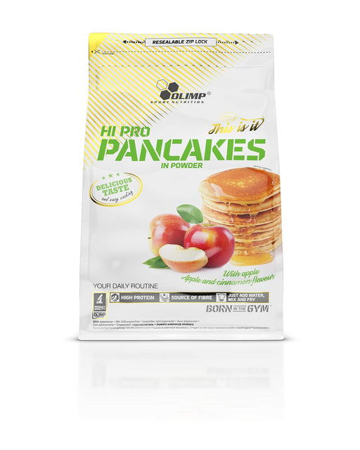 Olimp Nutrition Hi Pro Pancakes, Apple & Cinnamon - 900g | High-Quality Whey Proteins | MySupplementShop.co.uk