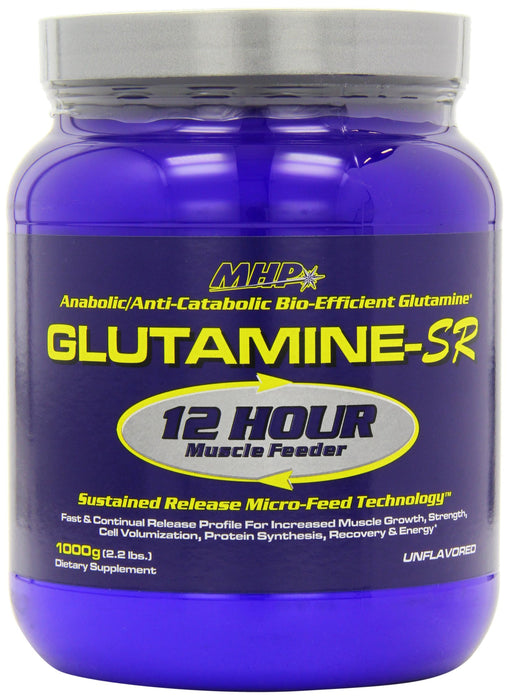 MHP Glutamine-SR - 1000 grams | High-Quality L-Glutamine, Glutamine | MySupplementShop.co.uk