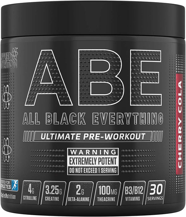 Applied Nutrition ABE (All Black Everything) Ultimate Preworkout 315g | High-Quality Vitamins & Supplements | MySupplementShop.co.uk