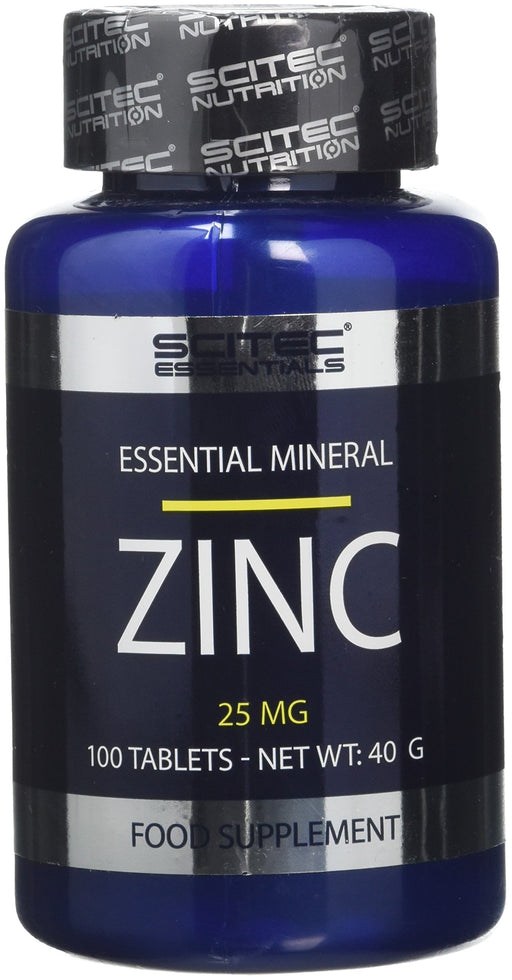 SciTec Zinc, 25mg - 100 tablets | High-Quality Vitamins & Minerals | MySupplementShop.co.uk