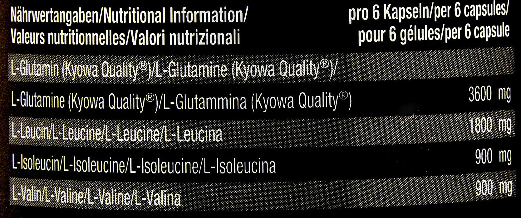 Weider BCAA + L-Glutamine Caps - 180 caps - Amino Acids and BCAAs at MySupplementShop by Weider