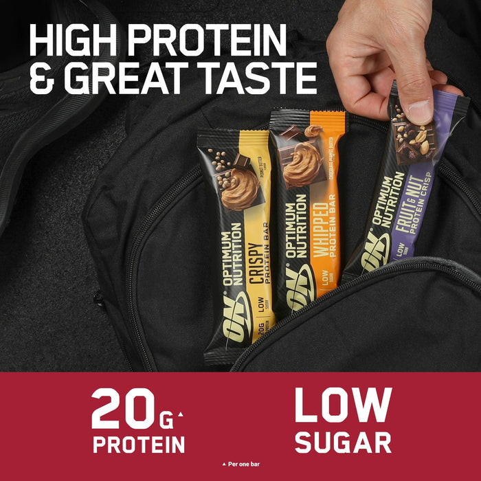 Optimum Nutrition Whipped Protein Bar 10 x 60g - Protein Bars at MySupplementShop by Optimum Nutrition