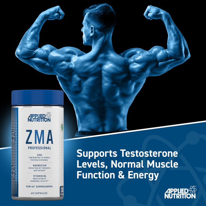 Applied Nutrition ZMA Pro - 60 caps - Testosterone Boosters at MySupplementShop by Applied Nutrition