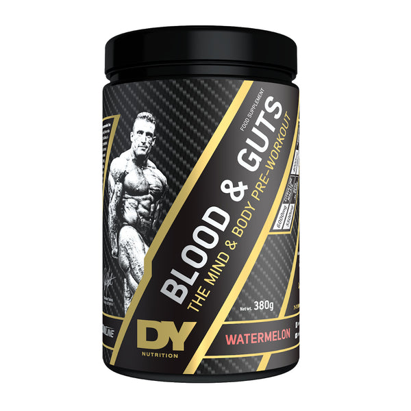 Dorian Yates Blood and Guts, Watermelon - 380 grams | High-Quality Pre & Post Workout | MySupplementShop.co.uk