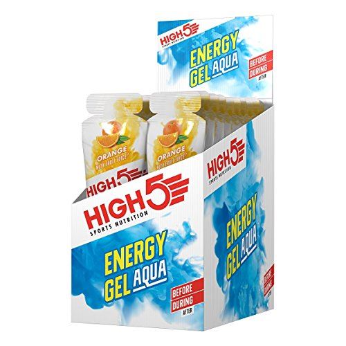 HIGH5 Energy Gel Aqua Orange 66g (Single) | High-Quality Health Foods | MySupplementShop.co.uk