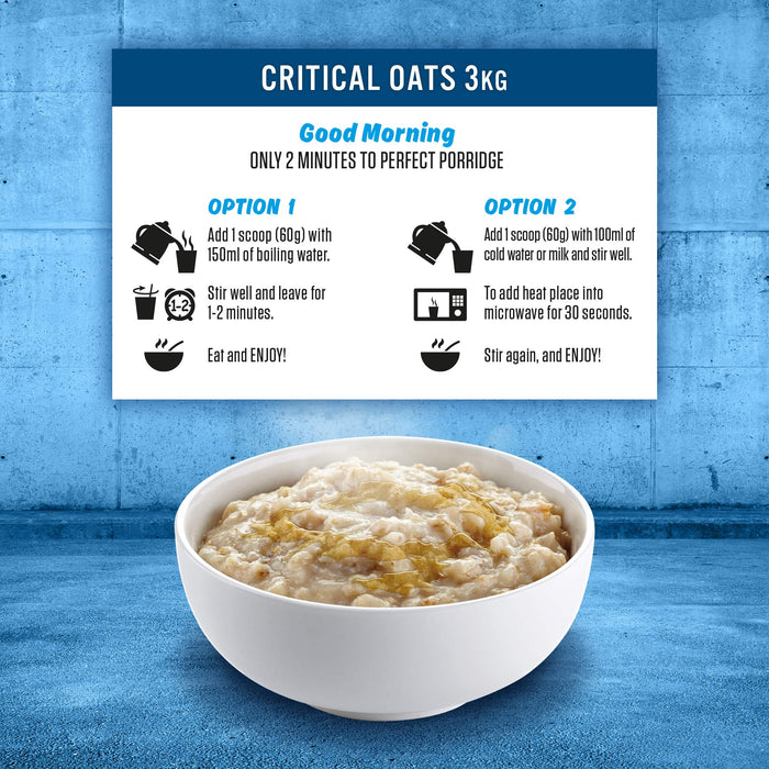 Applied Nutrition Critical Oats 3kg - Health & Personal Care at MySupplementShop by Applied Nutrition