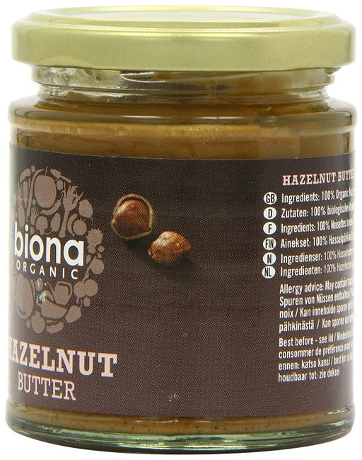 Biona Organic Hazelnut Butter 170g | High-Quality Health Foods | MySupplementShop.co.uk