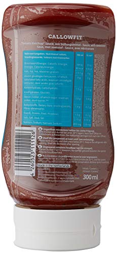 Callowfit Sauce Ketchup 300ml - Sports Nutrition at MySupplementShop by Callowfit