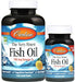 Carlson Labs The Very Finest Fish Oil - 700mg Omega-3s, Natural Lemon - 120 + 30 softgels - Omegas, EFAs, CLA, Oils at MySupplementShop by Carlson Labs