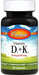 Carlson Labs Vitamin D3 + K2 - 60 caps - Vitamins & Minerals at MySupplementShop by Carlson Labs
