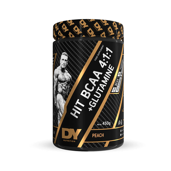 DY Nutrition Hit BCAA 4:1:1 + Glutamine 450g - BCAAs at MySupplementShop by DY Nutrition