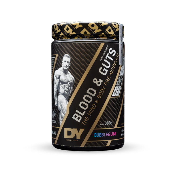 Dorian Yates DY Nutrition Blood And Guts 380g - Pre Workout at MySupplementShop by DY Nutrition
