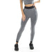 Gold's Gym Ladies Seamless Leggings - Grey - M/L - Leggings at MySupplementShop by Gold's Gym