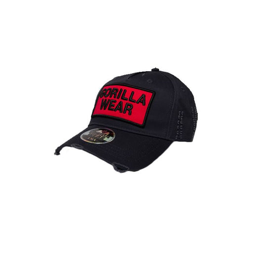 Gorilla Wear Harrison Cap Black/Red - Black/Red - Cap at MySupplementShop by Gorilla Wear