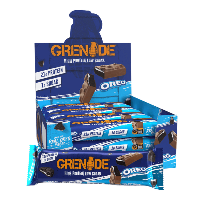 Grenade High Protein Low Sugar Bar 12 x 60g - Protein Bars at MySupplementShop by Grenade