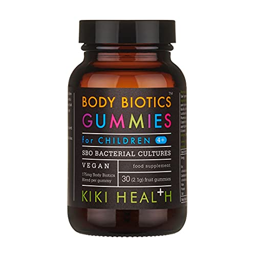 KIKI Health Body Biotics Gummies for Children 4+ | 30 Gummies | SBO Probiotics | Made with Real Fruit | No Added Sugars or Sweeteners - Vegan Products at MySupplementShop by KIKI Health