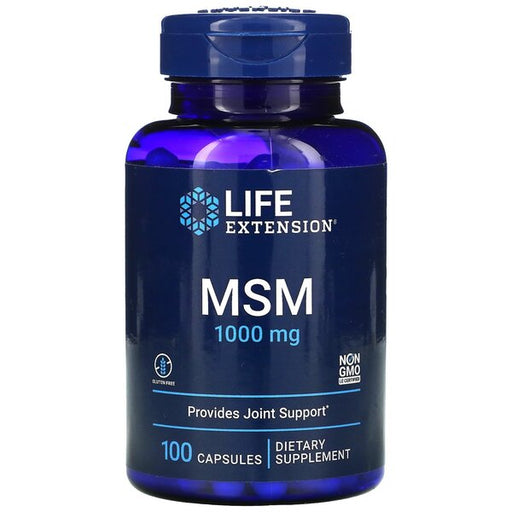 Life Extension MSM, 1000mg - 100 caps - Sports Supplements at MySupplementShop by Life Extension