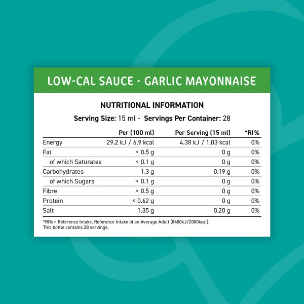 Fit Cuisine Low Calorie Sauce Garlic Mayonnaise 425ml | High-Quality Health Foods | MySupplementShop.co.uk