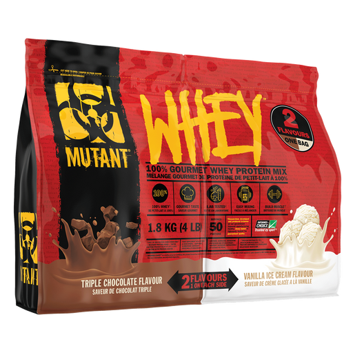 Mutant Whey Dual Chamber 1.8kg Chocolate & Vanilla | High-Quality Protein | MySupplementShop.co.uk