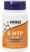 NOW Foods 5-HTP, 50mg - 30 vcaps - Health and Wellbeing at MySupplementShop by NOW Foods