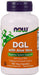 NOW Foods DGL with Aloe Vera - 100 vcaps - Health and Wellbeing at MySupplementShop by NOW Foods