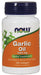 NOW Foods Garlic Oil, 1500mg - 100 softgels - Health and Wellbeing at MySupplementShop by NOW Foods