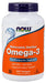 NOW Foods Omega-3 Molecularly Distilled - 200 softgels - Health and Wellbeing at MySupplementShop by NOW Foods