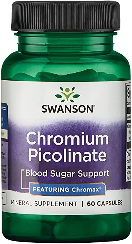 Swanson Chromium Picolinate Featuring Chromax, 200mcg - 60 caps - Slimming and Weight Management at MySupplementShop by Swanson