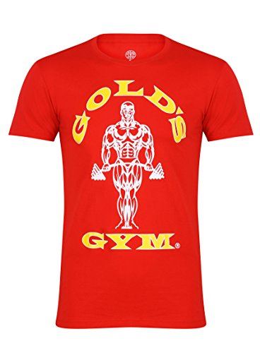 Golds Gym T-Shirt Muscle Joe Red - Small - Sports Nutrition at MySupplementShop by Golds Gym