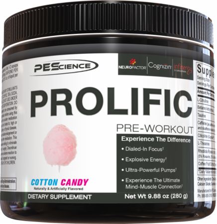 PEScience Prolific, Raspberry Lemonade - 280 grams - Default Title - Pre & Post Workout at MySupplementShop by PEScience