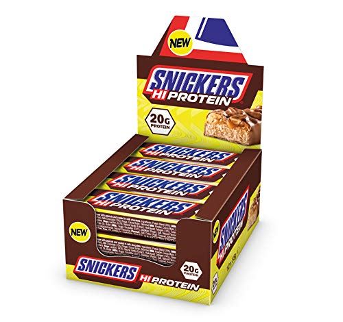 Snickers Hi-Protein Bars 12x55g - Sports Nutrition at MySupplementShop by Snickers