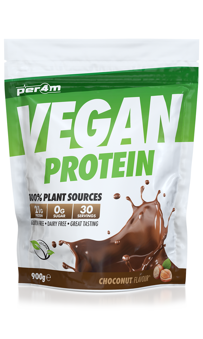 Per4m Vegan Protein 900g Choconut | High-Quality Sports Nutrition | MySupplementShop.co.uk