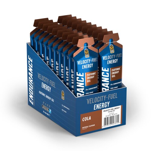 Applied Nutrition Endurance Velocity Sprint Gel 20 x 60ml Cola | High-Quality Sports & Nutrition | MySupplementShop.co.uk